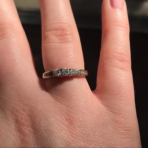 14k Gold Diamond Ring